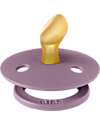 BIBS Colour Pacifier - Anatomical Nipple in Latex - Set of 2 - Fossil Grey and Mauve - BPA & PVC Free Dummies & Soothers