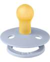 BIBS Colour Pacifier - Round Nipple in Latex - Dusty Blue - BPA & PVC Free Dummies & Soothers