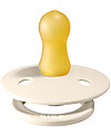 BIBS Colour Pacifier - Round Nipple in Latex - Set of 2 - Ivory and Sage - BPA & PVC Free Dummies & Soothers