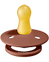 BIBS Colour Pacifier - Round Nipple in Latex - Set of 2 - Woodchuck and Hunter Green - BPA & PVC Free Dummies & Soothers