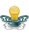 BIBS Couture Pacifier - Anatomical Nipple in Latex - Set of 2 - Island Sea and Sage - BPA & PVC Free Dummies & Soothers