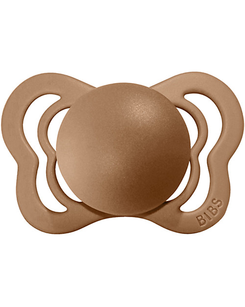 BIBS Couture Pacifier - Anatomical Nipple in Latex - Set of 2 - Meadow and Earth - BPA & PVC Free Dummies & Soothers