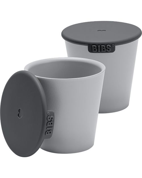 BIBS Cup Set - with Lid - Cloud Beakers
