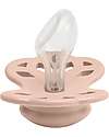 BIBS Infinity Pacifier - Anatomical Nipple in Silicone - Set of 2 - Woodchuck/Blush - No PBA and PVC! Dummies & Soothers