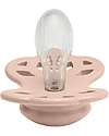BIBS Infinity Pacifier - Symmetrical Nipple in Silicone - Set of 2 - Blush/Woodchuck - No PBA and PVC! Dummies & Soothers