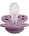 BIBS Infinity Pacifier - Symmetrical Nipple in Silicone - Set of 2 - Fossil Grey/Mauve - No PBA and PVC! Dummies & Soothers