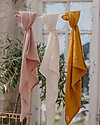 BIBS Muslin Swaddle Blanket 100% GOTS Cotton - Ivory - 120x120cm Muslin Swaddle
