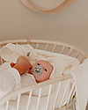 BIBS Muslin Swaddle Blanket 100% GOTS Cotton - Ivory - 120x120cm Muslin Swaddle