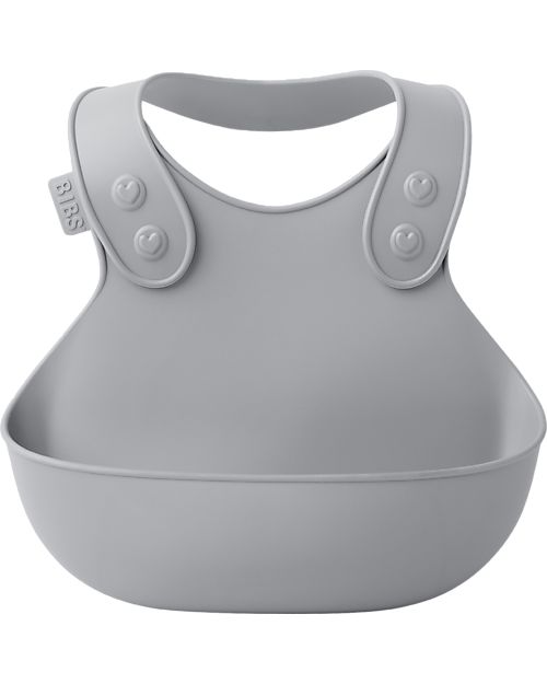 BIBS Overall Bib - Cloud - Waterproof BPA-free and Fully Recyclable Material! Waterproof Bibs