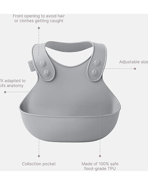 BIBS Overall Bib - Earth - Waterproof BPA-free and Fully Recyclable Material! Waterproof Bibs