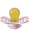 BIBS Supreme Pacifier - Symmetrical Nipple in Latex - Set of 2 - Haze and Blossom - BPA & PVC Free Dummies & Soothers