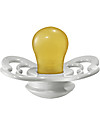 BIBS Supreme Pacifier - Symmetrical Nipple in Latex - Set of 2 - Haze and Blossom - BPA & PVC Free Dummies & Soothers