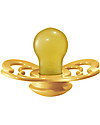 BIBS Supreme Pacifier - Symmetrical Nipple in Latex - Set of 2 - Honey Bee and Olive - BPA & PVC Free Dummies & Soothers