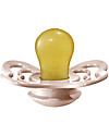 BIBS Supreme Pacifier - Symmetrical Nipple in Latex - Set of 2 - Ivory and Blush - BPA & PVC Free Dummies & Soothers