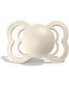 BIBS Supreme Pacifier - Symmetrical Nipple in Latex - Set of 2 - Ivory and Sage - BPA & PVC Free Dummies & Soothers