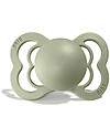 BIBS Supreme Pacifier - Symmetrical Nipple in Latex - Set of 2 - Ivory and Sage - BPA & PVC Free Dummies & Soothers