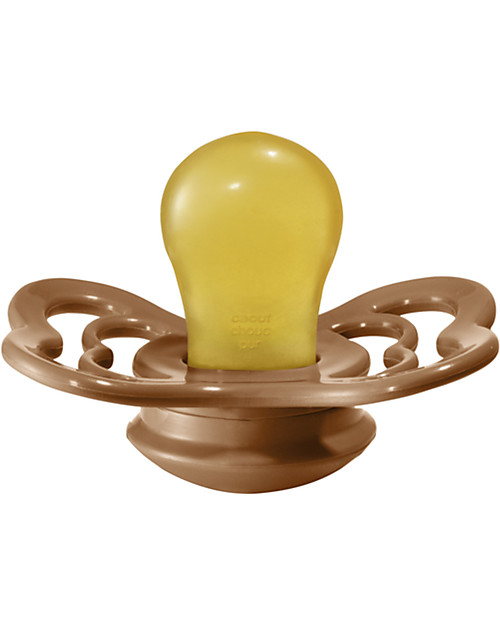 BIBS Supreme Pacifier - Symmetrical Nipple in Latex - Set of 2 - Meadow and Earth - BPA & PVC Free Dummies & Soothers