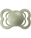 BIBS Supreme Pacifier - Symmetrical Nipple in Latex - Set of 2 - Sage and Hunter Green - BPA & PVC Free Dummies & Soothers