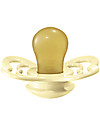 BIBS Supreme Pacifier - Symmetrical Nipple in Latex - Set of 2 - Sunshine and Peach Sunset - BPA & PVC Free Dummies & Soothers