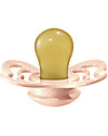 BIBS Supreme Pacifier - Symmetrical Nipple in Latex - Set of 2 - Sunshine and Peach Sunset - BPA & PVC Free Dummies & Soothers