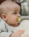 BIBS Supreme Pacifier - Symmetrical Nipple in Silicone - Set of 2 - Meadow and Earth - BPA & PVC Free Dummies & Soothers