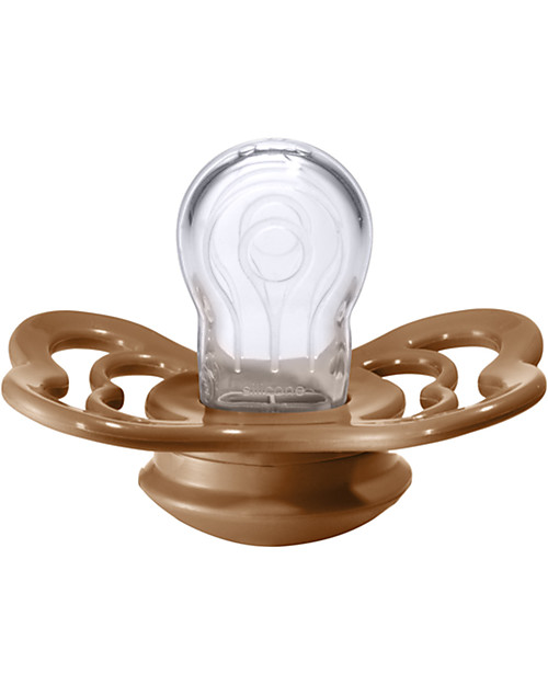 BIBS Supreme Pacifier - Symmetrical Nipple in Silicone - Set of 2 - Meadow and Earth - BPA & PVC Free Dummies & Soothers