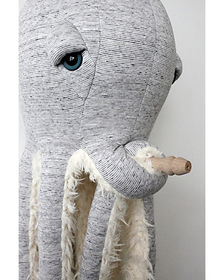 BigStuffed Big Octopus - Grandpa - One Meter - Made in France Soft Toys