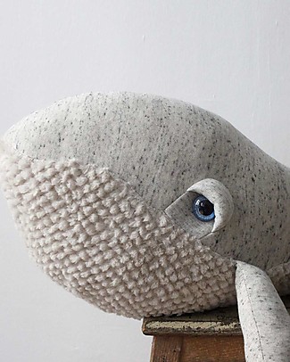 BigStuffed Big Whale - Original - 83 cm - Made in France Soft Toys
