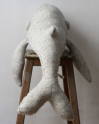 BigStuffed Big Whale - Original - 83 cm - Made in France Soft Toys
