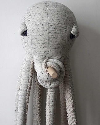 BigStuffed Large Octopus - Original - One Meter - Made in France Soft Toys
