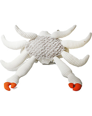 BigStuffed Mini Crab - 16 cm - Made in France Soft Toys