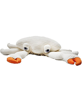 BigStuffed Mini Crab - 16 cm - Made in France Soft Toys