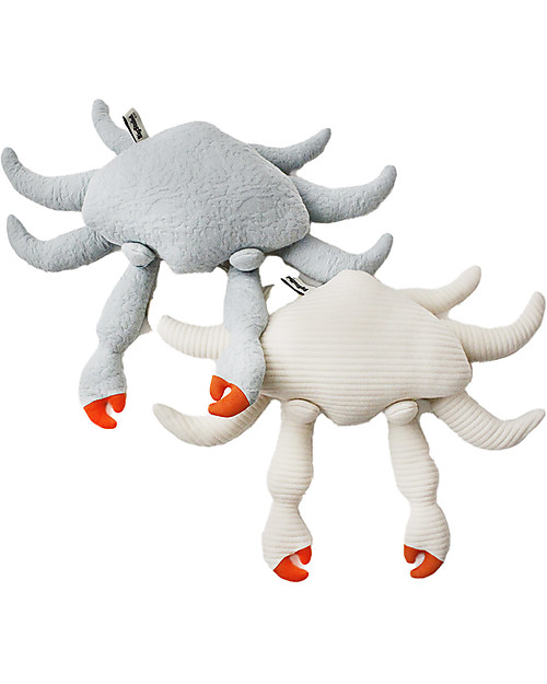 BigStuffed Mini Crab - 16 cm - Made in France Soft Toys