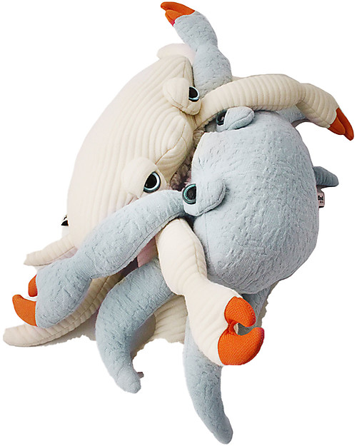 BigStuffed Mini Crab - 16 cm - Made in France Soft Toys