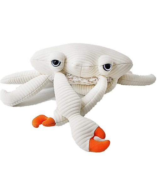 BigStuffed Mini Crab - 16 cm - Made in France Soft Toys