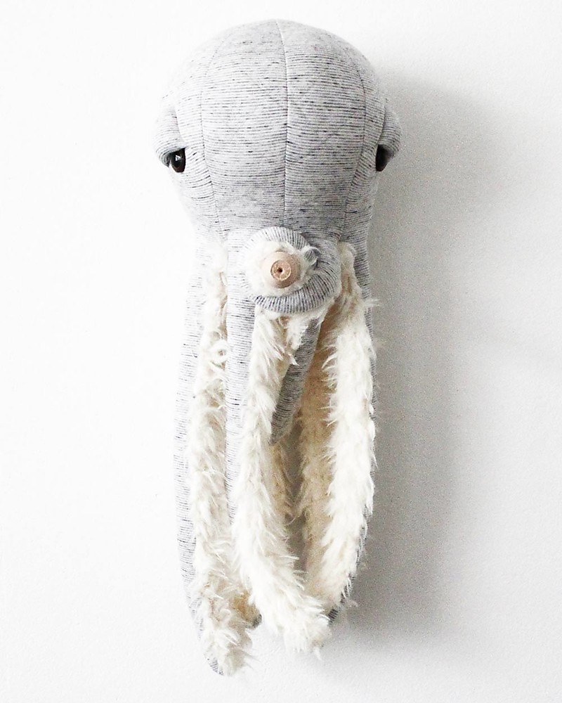 BigStuffed Small Octopus - Grandfather - 60 cm - Made in France unisex  (bambini)