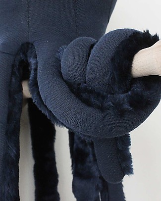 BigStuffed Small Octopus - Midnight Blue - 60 cm - Made in France Soft Toys