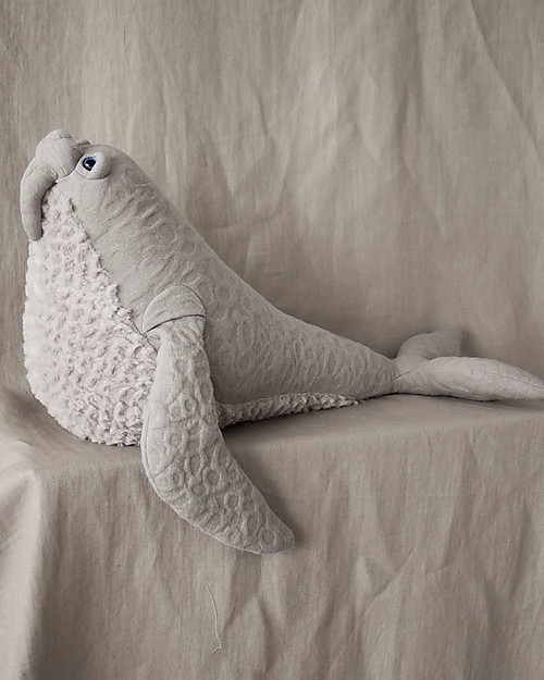 BigStuffed Small Walrus - Original - 46 cm - Made in France Soft Toys