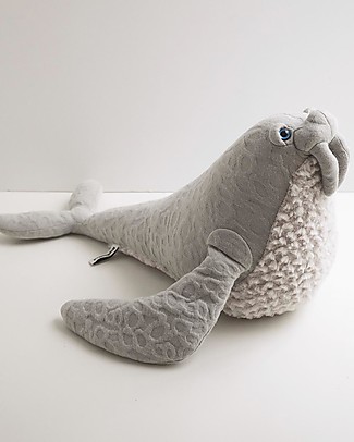 BigStuffed Small Walrus - Original - 46 cm - Made in France Soft Toys