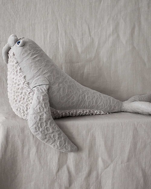 BigStuffed Small Walrus - Original - 46 cm - Made in France Soft Toys