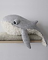 BigStuffed Small Whale - Grandpa - 56 cm - Made bìin France Soft Toys