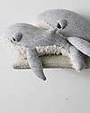 BigStuffed Small Whale - Grandpa - 56 cm - Made bìin France Soft Toys