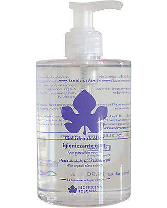 Biofficina Toscana Hydroalcoholic Hand Sanitiser Gel - 500 ml - Scent of Lavender Detergents