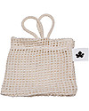 Biofficina Toscana Solid-Holder in Cotton Mesh Pouch - for Solid Shower Shampoo Shampoos And Bath Wash