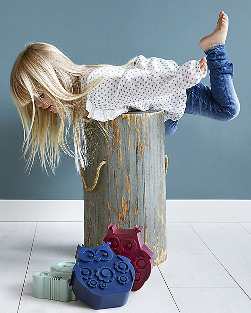 Blafre 2-Compartments Lunch Box, Owl 25 x 17.5 x 6.5 cm - Free from BPA or phthalates! Thermal Containers