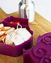 Blafre 2-Compartments Lunch Box, Owl 25 x 17.5 x 6.5 cm - Free from BPA or phthalates! Thermal Containers