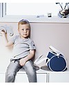 Blafre Bag fo Children and Adults 35 x 20 cm, Navy - Water-resistant with Shoulder Straps Travel Bags