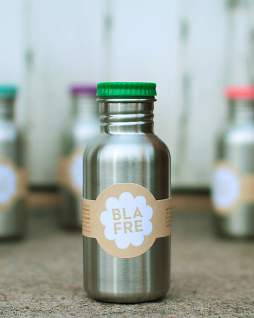 Blafre Stainless Steel Bottle 500 ml, Green - BPA and phthalates free! Non-Thermal Water Bottles