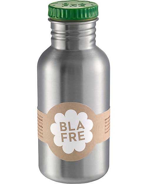 Blafre Stainless Steel Bottle 500 ml, Green - BPA and phthalates free! Non-Thermal Water Bottles