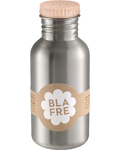 Blafre Stainless Steel Bottle 500 ml, Peach - BPA and phthalates free! Thermos Bottles